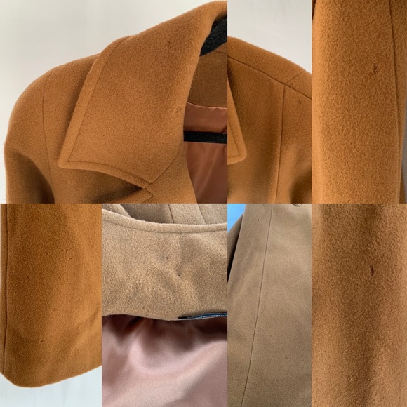 Vintage 100% Wool coat L- XL caramel from Me-Jay Made in Canada - Picture 11 of 14